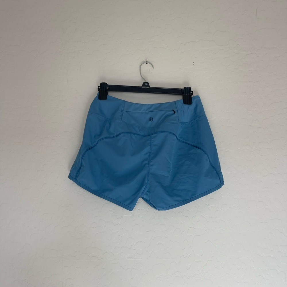 MPG Women’s Athletic Shorts in Sky Blue